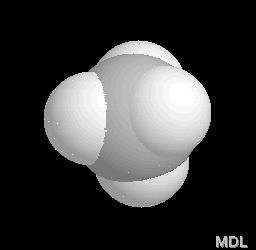 molécule de méthane