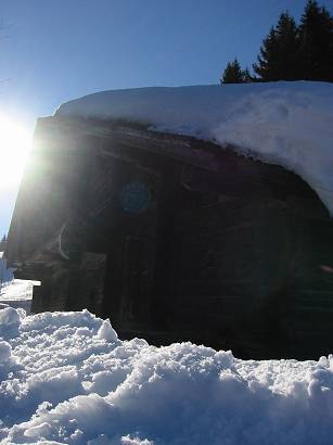 Chlet en contre-jour - Cte du Drayon